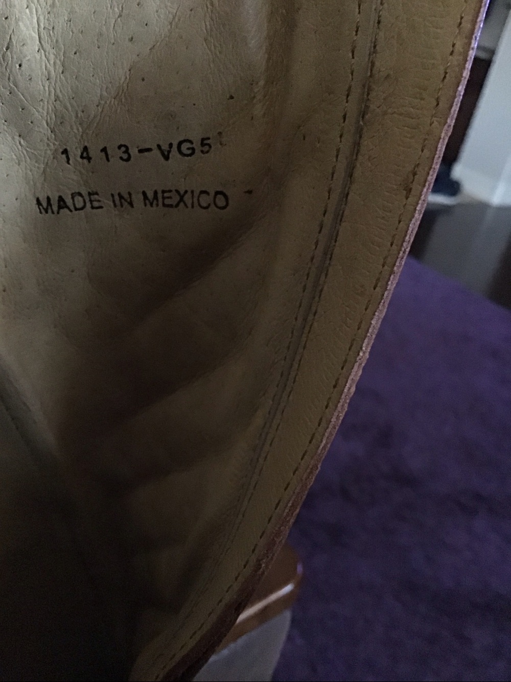 Justins Women’s Riding Boots | 100% Brown Leather | Quilted | Size 7B - Picture 12 of 12